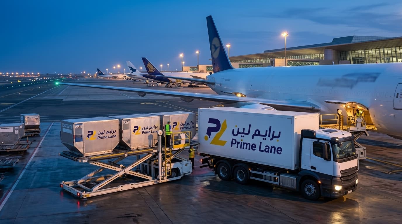 الشحن الجوي والخدمات اللوجستية العابرة للحدود - برايم لين